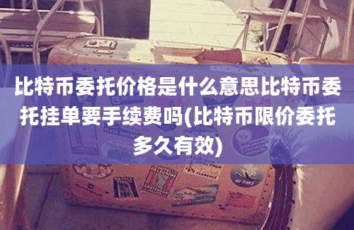 比特币委托价格是什么意思比特币委托挂单要手续费吗(比特币限价委托多久有效)