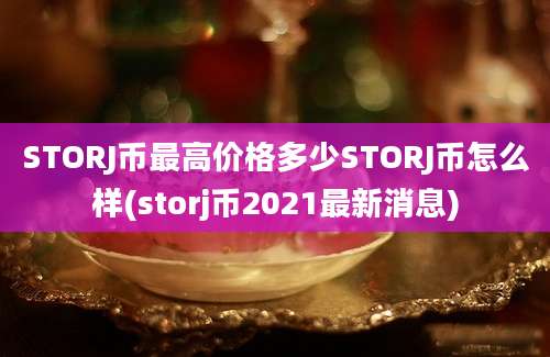 STORJ币最高价格多少STORJ币怎么样(storj币2021最新消息)