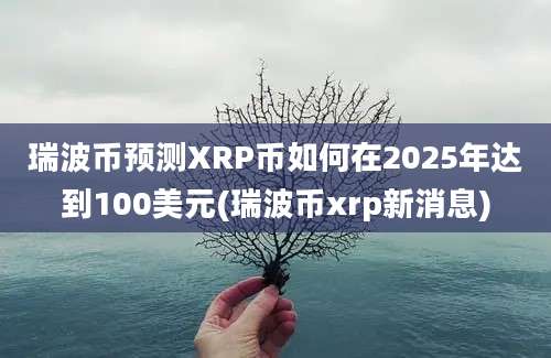 瑞波币预测XRP币如何在2025年达到100美元(瑞波币xrp新消息)