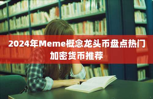 2024年Meme概念龙头币盘点热门加密货币推荐