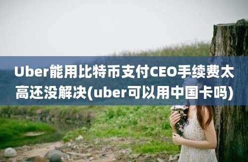 Uber能用比特币支付CEO手续费太高还没解决(uber可以用中国卡吗)