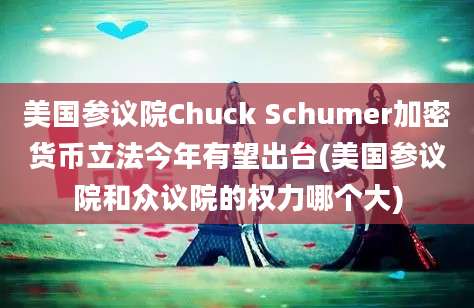 美国参议院Chuck Schumer加密货币立法今年有望出台(美国参议院和众议院的权力哪个大)