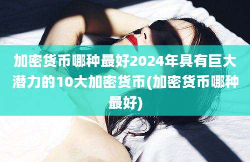 加密货币哪种最好2024年具有巨大潜力的10大加密货币(加密货币哪种最好)