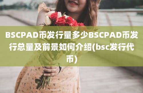 BSCPAD币发行量多少BSCPAD币发行总量及前景如何介绍(bsc发行代币)