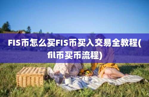 FIS币怎么买FIS币买入交易全教程(fil币买币流程)