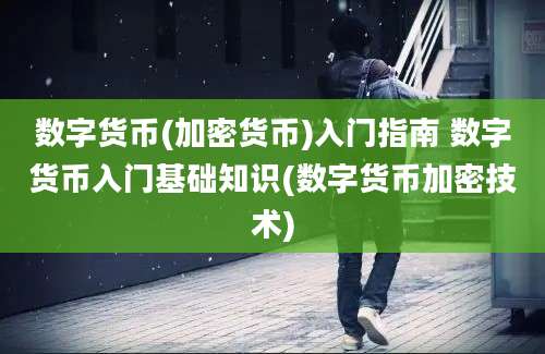 数字货币(加密货币)入门指南 数字货币入门基础知识(数字货币加密技术)