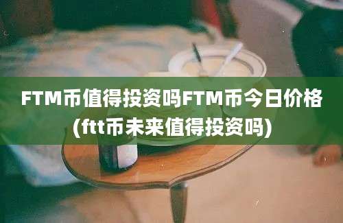 FTM币值得投资吗FTM币今日价格(ftt币未来值得投资吗)