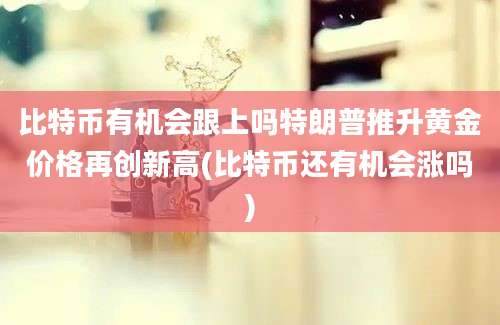 比特币有机会跟上吗特朗普推升黄金价格再创新高(比特币还有机会涨吗)