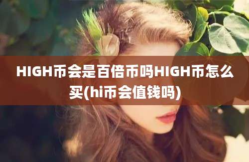 HIGH币会是百倍币吗HIGH币怎么买(hi币会值钱吗)