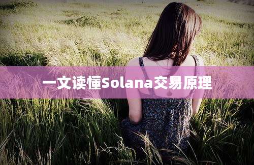 一文读懂Solana交易原理