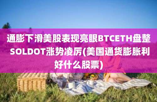 通膨下滑美股表现亮眼BTCETH盘整 SOLDOT涨势凌厉(美国通货膨胀利好什么股票)