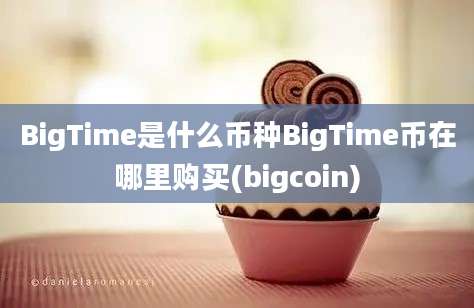 BigTime是什么币种BigTime币在哪里购买(bigcoin)