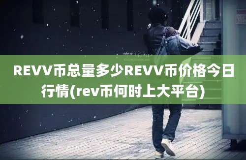 REVV币总量多少REVV币价格今日行情(rev币何时上大平台)