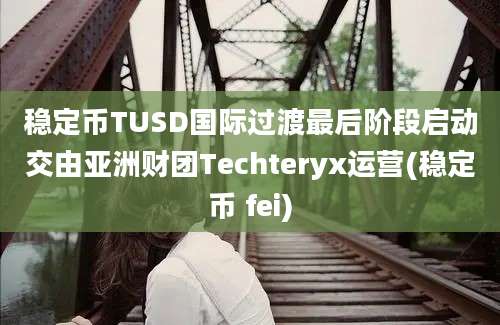 稳定币TUSD国际过渡最后阶段启动交由亚洲财团Techteryx运营(稳定币 fei)