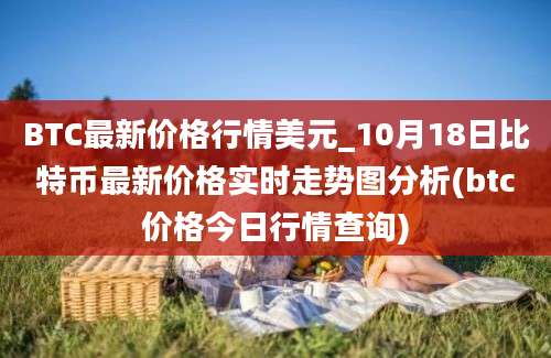 BTC最新价格行情美元_10月18日比特币最新价格实时走势图分析(btc价格今日行情查询)