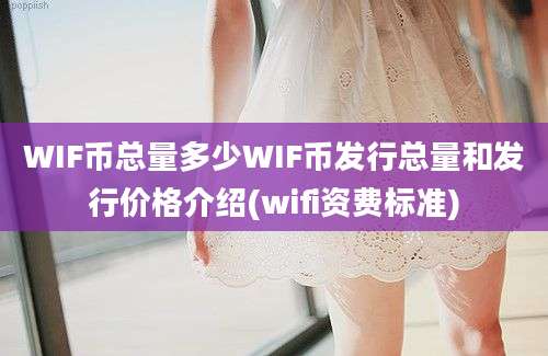 WIF币总量多少WIF币发行总量和发行价格介绍(wifi资费标准)