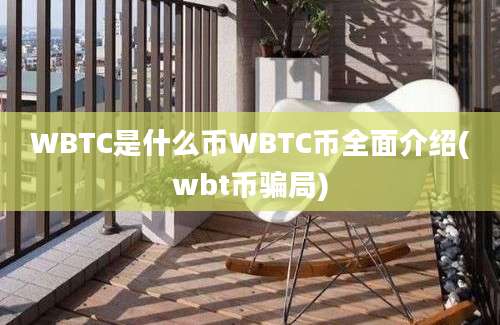 WBTC是什么币WBTC币全面介绍(wbt币骗局)