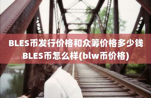 BLES币发行价格和众筹价格多少钱BLES币怎么样(blw币价格)