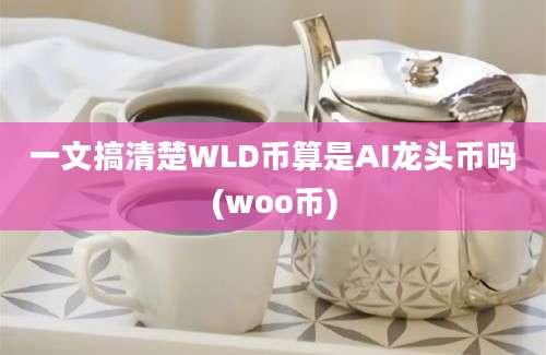 一文搞清楚WLD币算是AI龙头币吗(woo币)