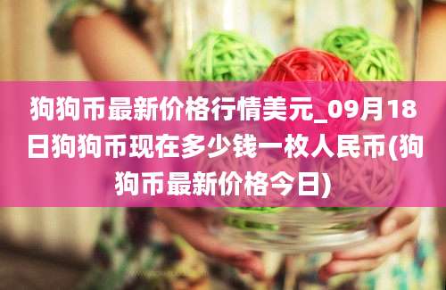 狗狗币最新价格行情美元_09月18日狗狗币现在多少钱一枚人民币(狗狗币最新价格今日)