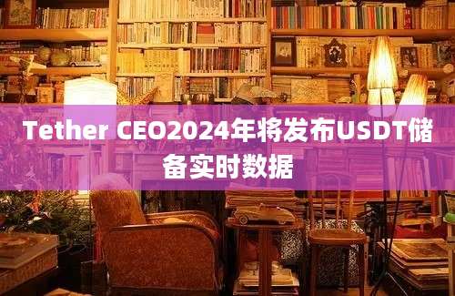 Tether CEO2024年将发布USDT储备实时数据