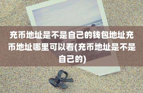 充币地址是不是自己的钱包地址充币地址哪里可以看(充币地址是不是自己的)