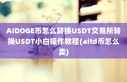 AIDOGE币怎么转换USDT交易所转换USDT小白操作教程(aitd币怎么卖)