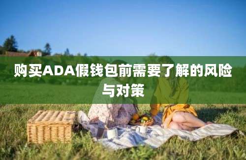 购买ADA假钱包前需要了解的风险与对策