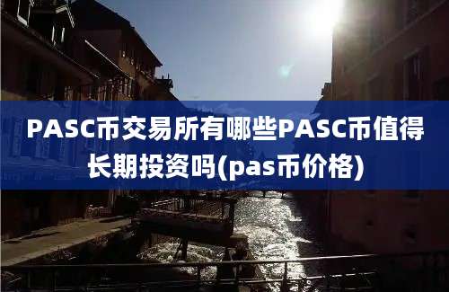 PASC币交易所有哪些PASC币值得长期投资吗(pas币价格)