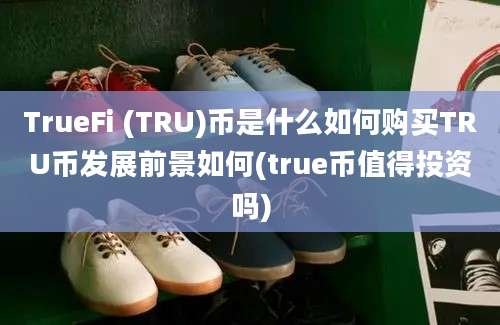 TrueFi (TRU)币是什么如何购买TRU币发展前景如何(true币值得投资吗)