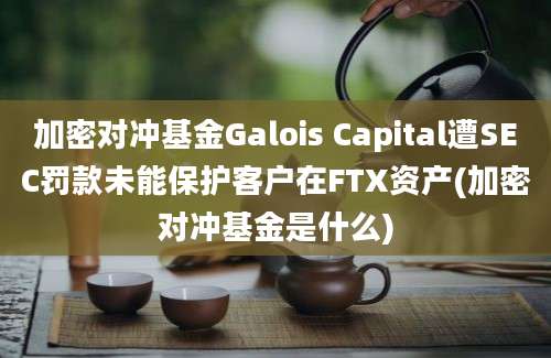 加密对冲基金Galois Capital遭SEC罚款未能保护客户在FTX资产(加密对冲基金是什么)