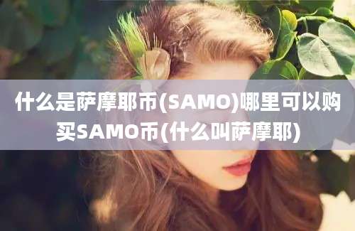 什么是萨摩耶币(SAMO)哪里可以购买SAMO币(什么叫萨摩耶)