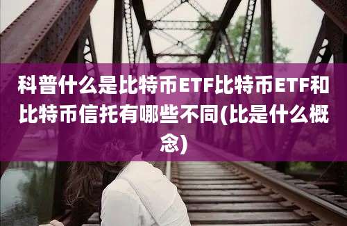 科普什么是比特币ETF比特币ETF和比特币信托有哪些不同(比是什么概念)