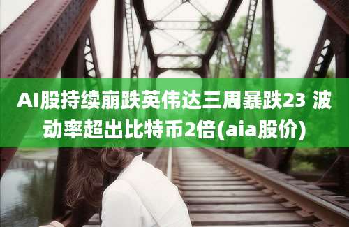 AI股持续崩跌英伟达三周暴跌23 波动率超出比特币2倍(aia股价)