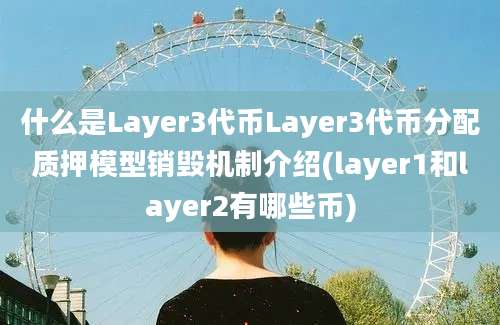 什么是Layer3代币Layer3代币分配质押模型销毁机制介绍(layer1和layer2有哪些币)