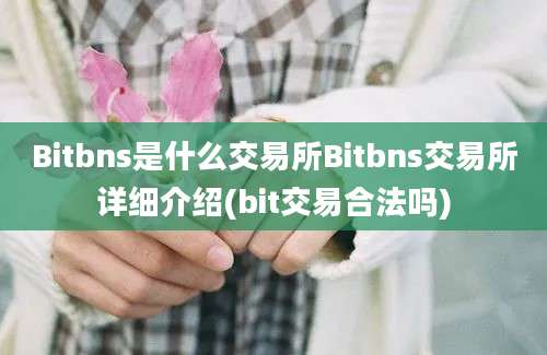 Bitbns是什么交易所Bitbns交易所详细介绍(bit交易合法吗)