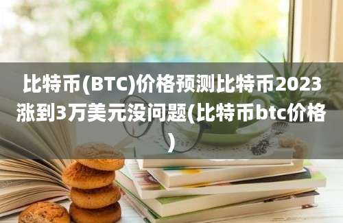 比特币(BTC)价格预测比特币2023涨到3万美元没问题(比特币btc价格)