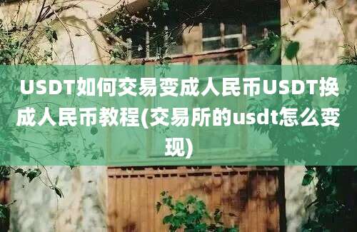 USDT如何交易变成人民币USDT换成人民币教程(交易所的usdt怎么变现)