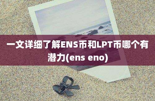 一文详细了解ENS币和LPT币哪个有潜力(ens eno)