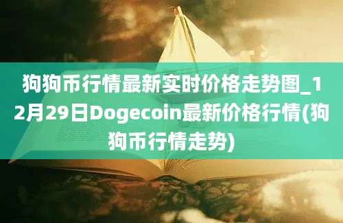 狗狗币行情最新实时价格走势图_12月29日Dogecoin最新价格行情(狗狗币行情走势)