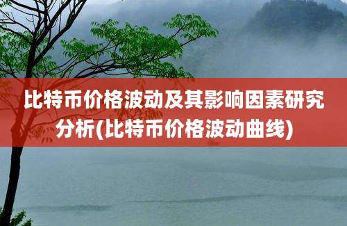 比特币价格波动及其影响因素研究分析(比特币价格波动曲线)