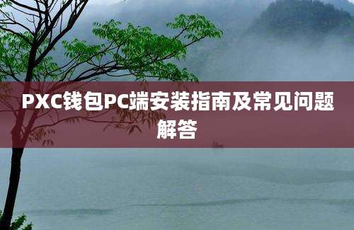 PXC钱包PC端安装指南及常见问题解答