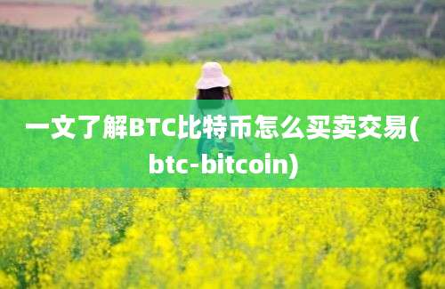 一文了解BTC比特币怎么买卖交易(btc-bitcoin)