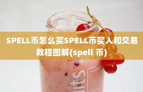 SPELL币怎么买SPELL币买入和交易教程图解(spell 币)