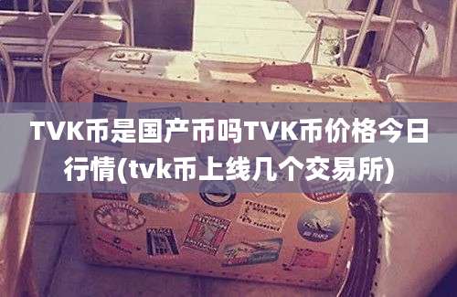 TVK币是国产币吗TVK币价格今日行情(tvk币上线几个交易所)