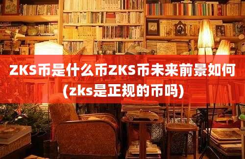 ZKS币是什么币ZKS币未来前景如何(zks是正规的币吗)