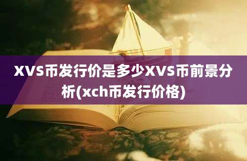 XVS币发行价是多少XVS币前景分析(xch币发行价格)