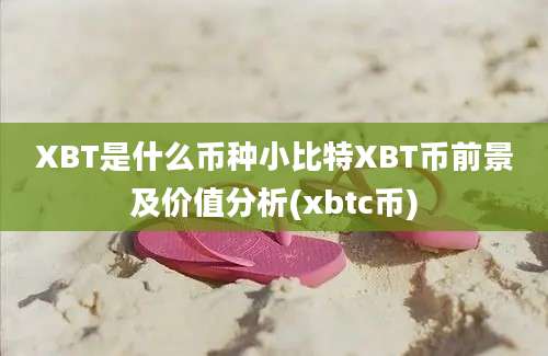 XBT是什么币种小比特XBT币前景及价值分析(xbtc币)