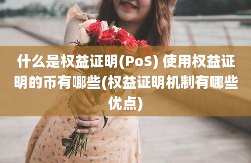 什么是权益证明(PoS) 使用权益证明的币有哪些(权益证明机制有哪些优点)