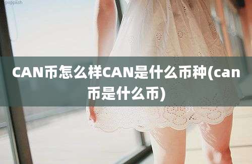 CAN币怎么样CAN是什么币种(can币是什么币)